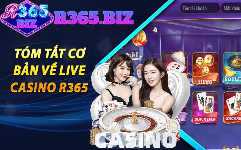 Kho game đa dạng của Live casino R365
